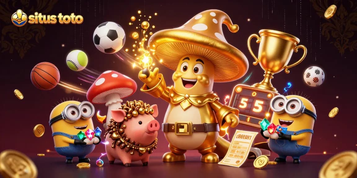 Engage with situs toto and discover premium gaming through lively golden wizard and treasures.