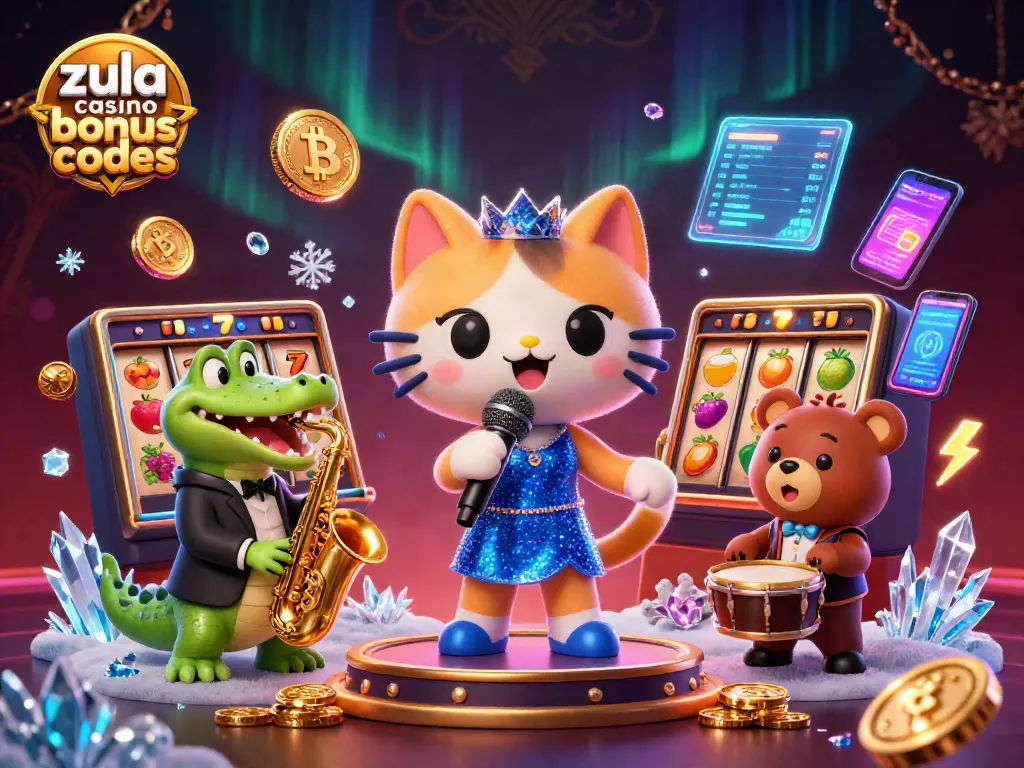 Experience the thrill of winning with Zula Casino Bonus Codes featuring charismatic characters and vibrant game elements.