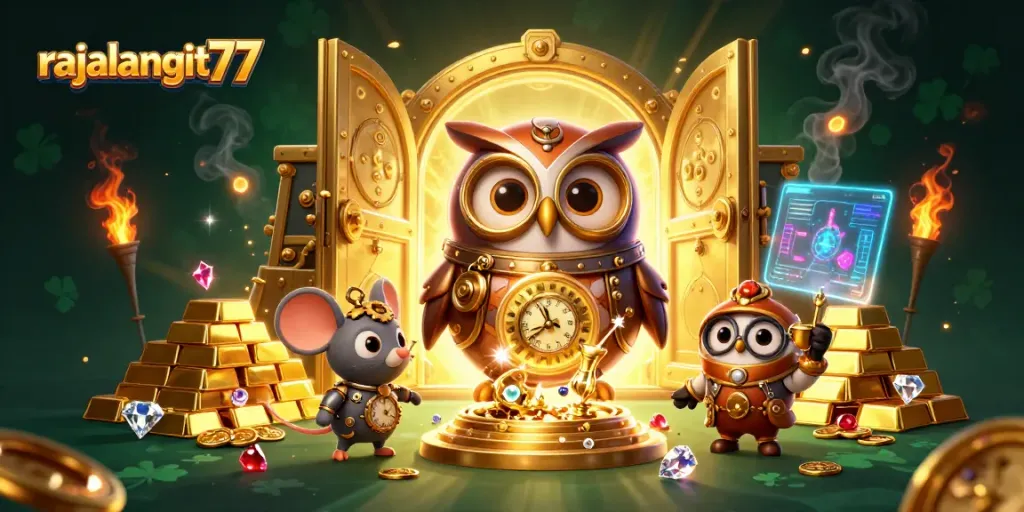 Engage with rajalangit77 in an exciting casino adventure with steampunk elements!