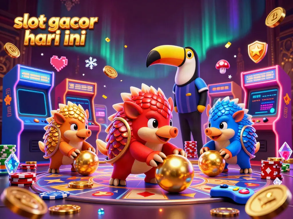 Experience excitement with slot gacor hari ini as pangolins roll into a jackpot-filled casino.