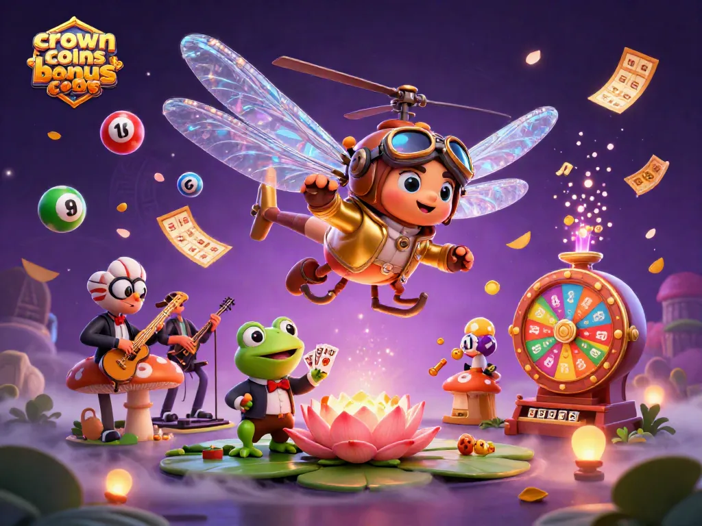 Engage with crown coins bonus codes and enjoy vivid casino scenes with charming characters.