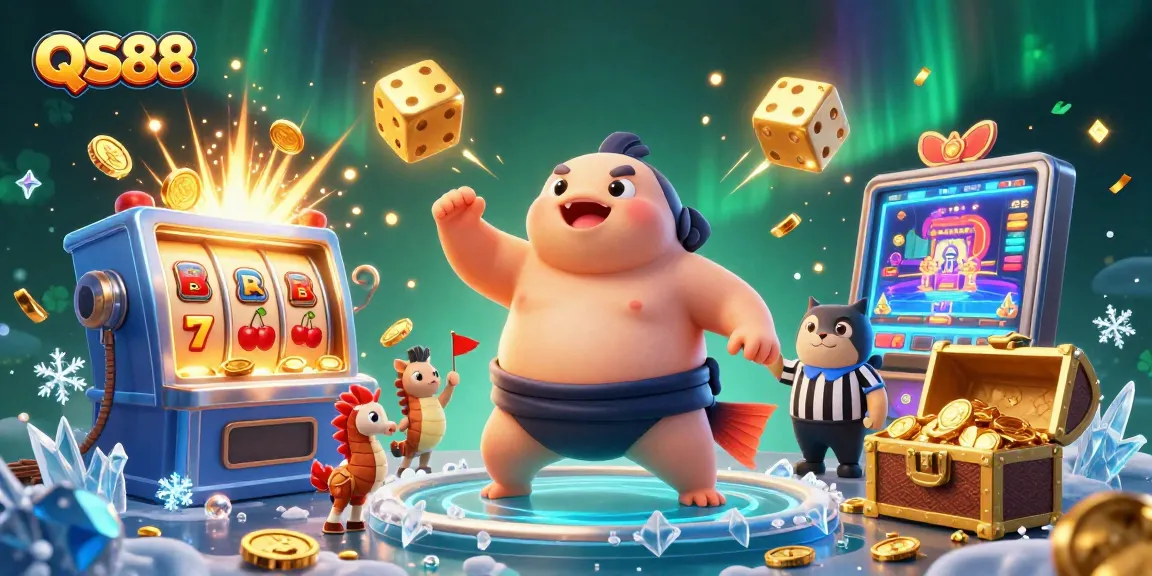 Experience exhilarating wins at QS88 with dynamic 3D gaming elements and vibrant characters.