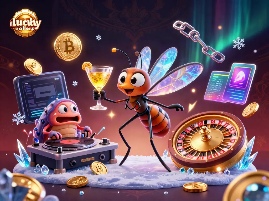 Experience thrilling bets at lucky rollers crypto casino with unique characters and vibrant game elements.