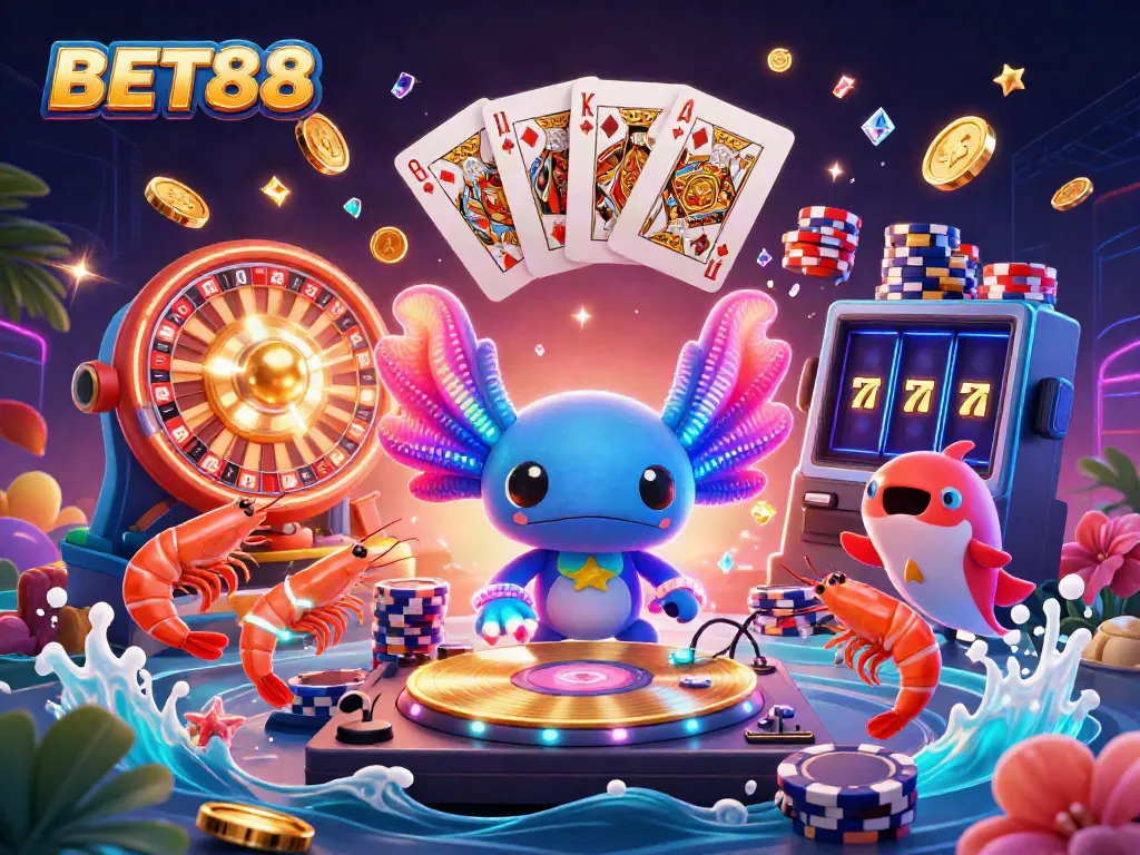 BET88 mang tới trải nghiệm cá cược sôi động với hình ảnh ngộ nghĩnh và hấp dẫn.