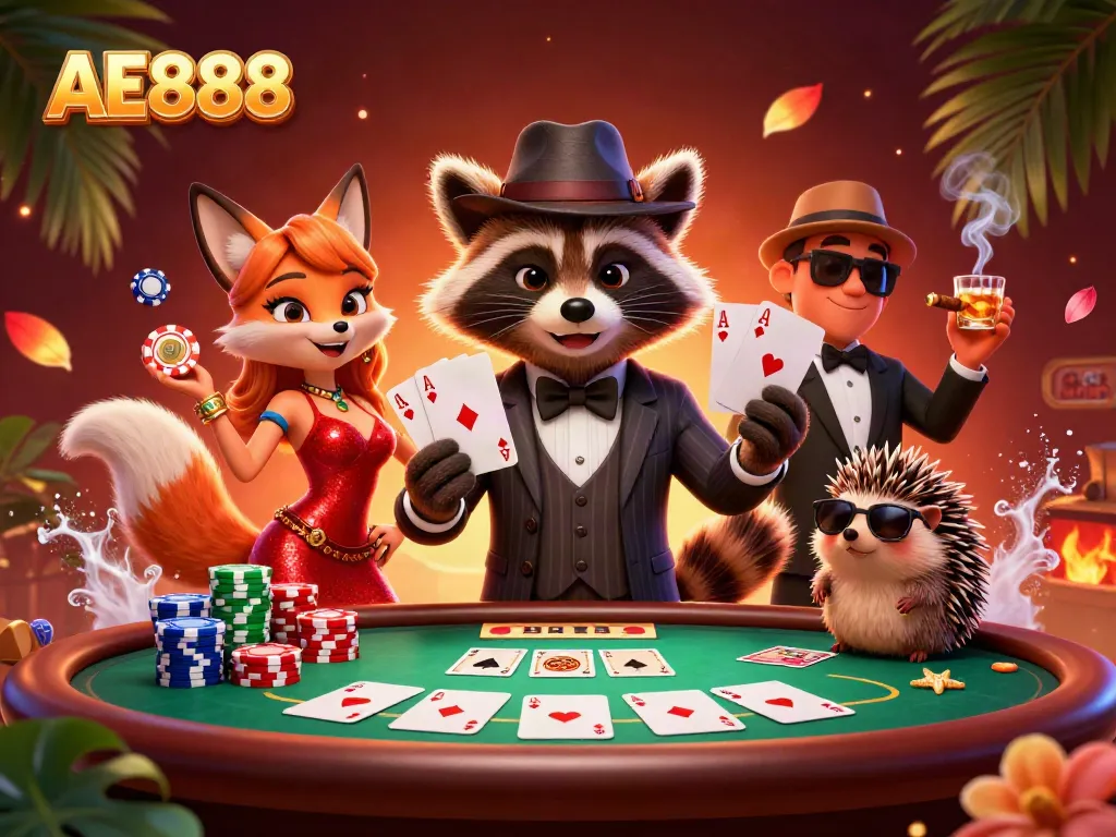 Win big with AE888 at a vibrant poker scene filled with action and excitement.