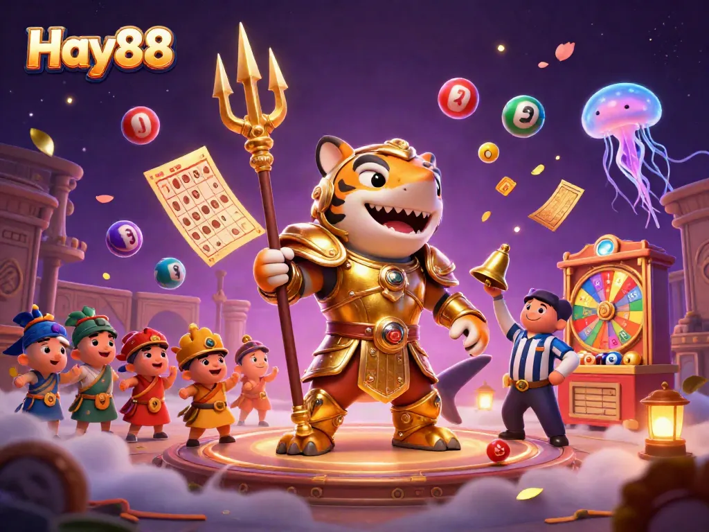 Experience excitement at Hay88 with a lively casino scene featuring dynamic gaming elements.