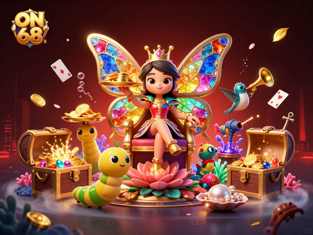 Spin with ON68: Dive into a vibrant world of casino fun with dazzling characters and thrilling elements!