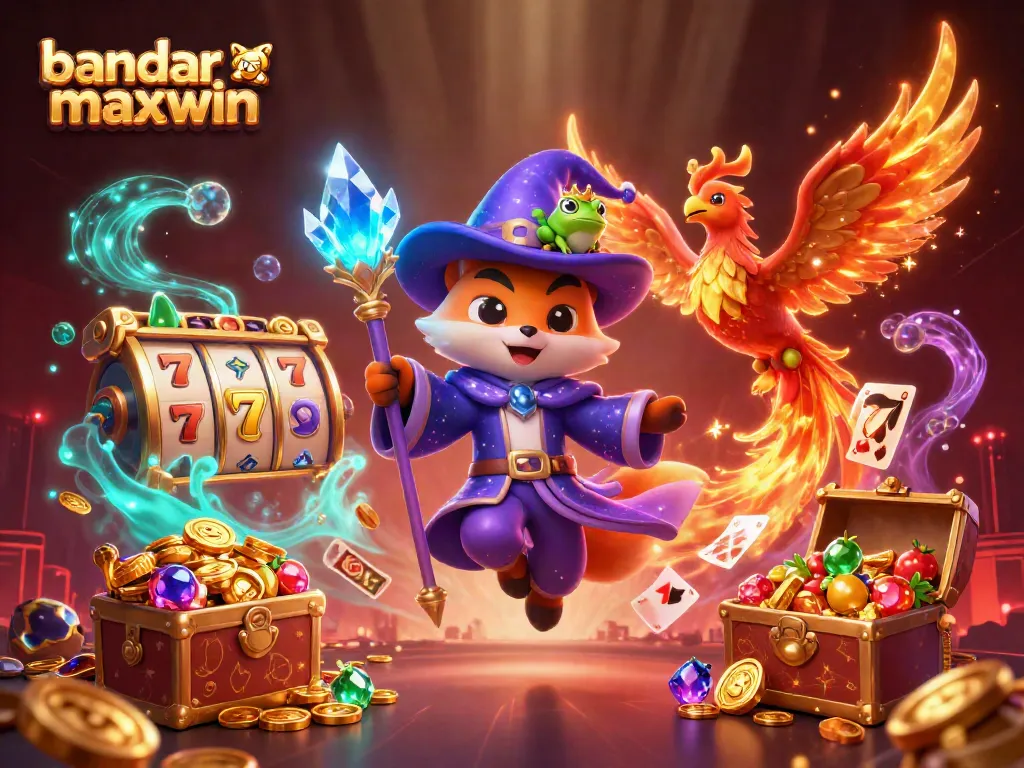 Menghadirkan bandar slot maxwin yang mengasyikkan dengan slot dan simbol keberuntungan lainnya