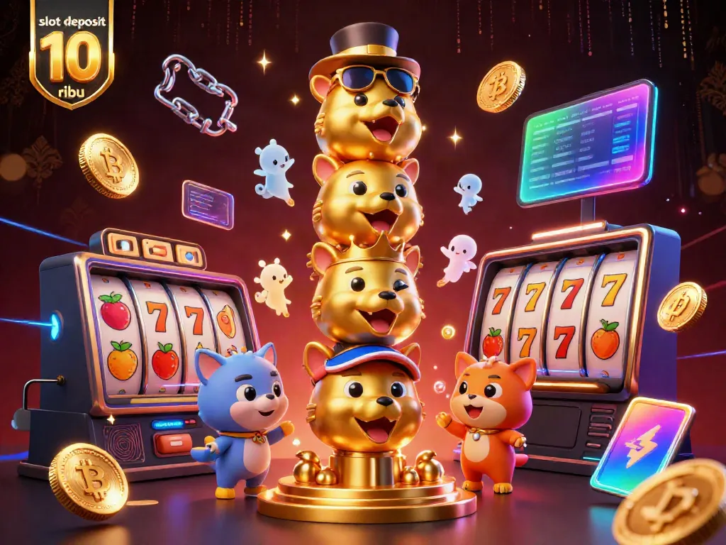 Engaging slots scene showcasing the dynamic "slot deposit 10 ribu" gaming experience with vibrant characters and elements.