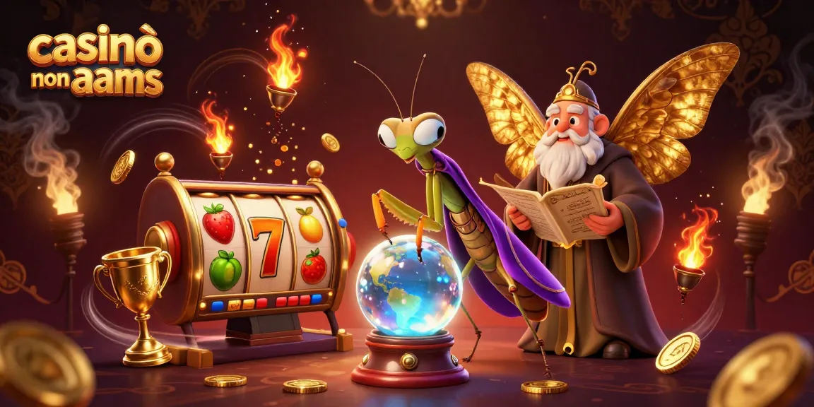 Casinò non AAMS: scopri slot machine e giocate avvincenti in un'atmosfera magica.