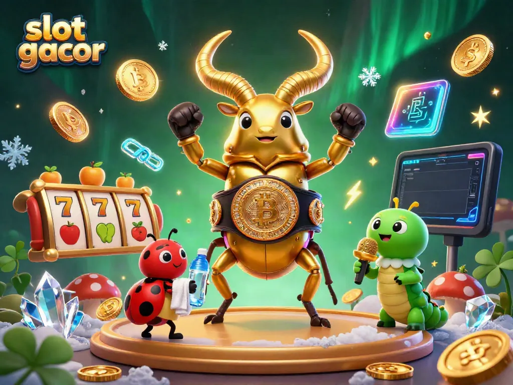 Engage in thrilling gaming adventures with slot gacor, highlighted by a dynamic showdown between unique characters.