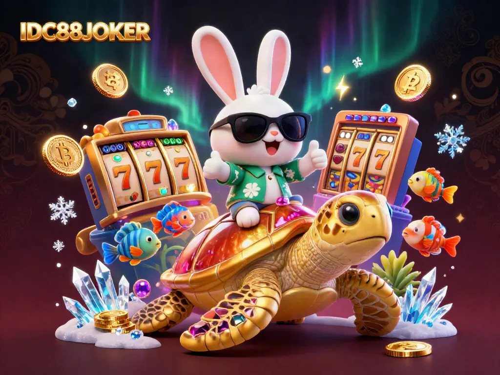 Play at IDC88JOKER and enjoy big wins in a vibrant, cartoon-style casino world filled with excitement.